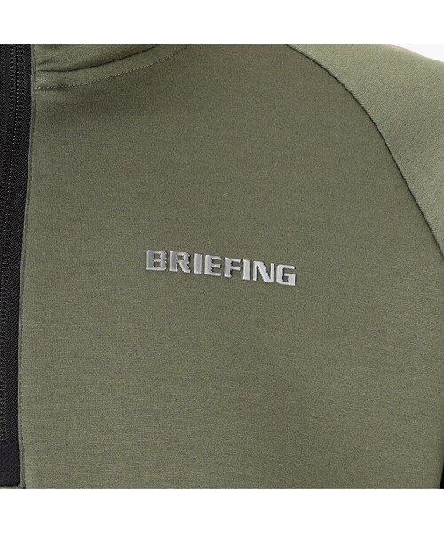 BRIEFING GOLF／ブリーフィングゴルフ】MS WARM 3D LOGO HALFZIP TOP