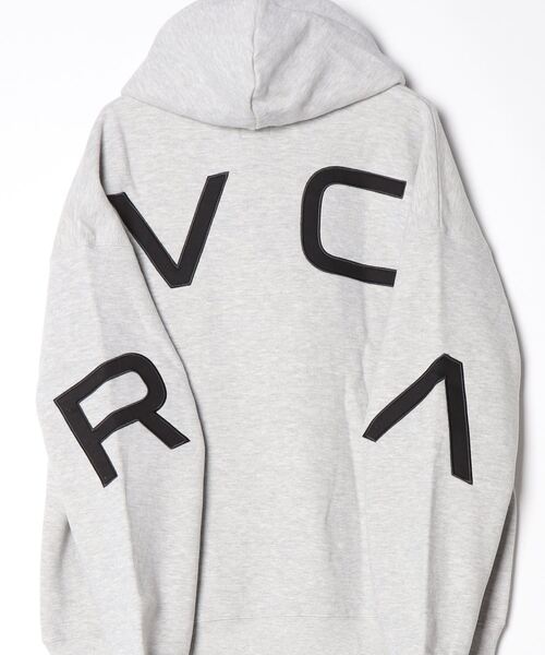 RVCA（ルーカ）の「ルーカ RVCA BACK SIDE ARCH RVCA HD サーフ スウェットパーカー（パーカー・メンズ・ブラック/サンドグレー/ライトグレー・M/L/LL/S）」の5枚目の写真