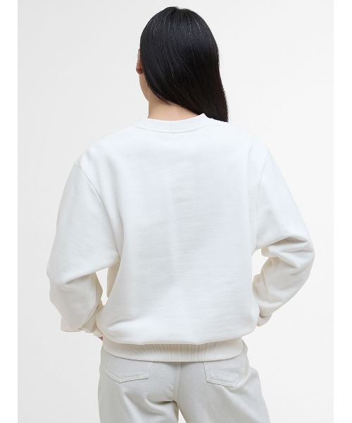 Barbour(バブアー)の「Matilda プリント スウェット(スウェット・レディース・グレー/ホワイト・SMALL/MEDIUM)」の3枚目の写真
