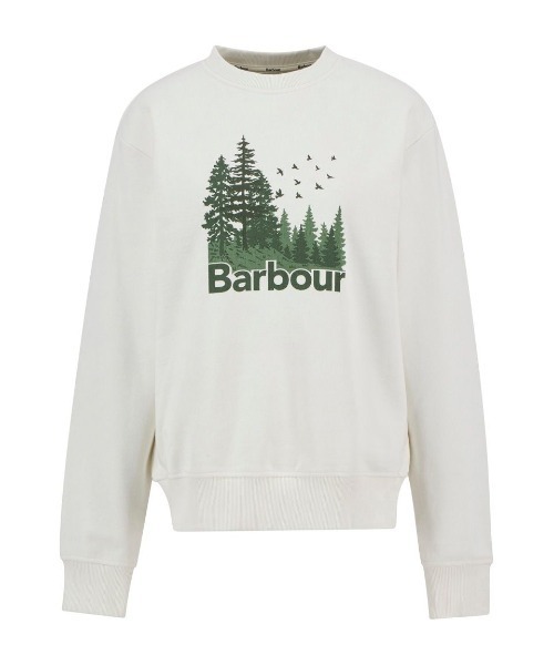 Barbour(バブアー)の「Matilda プリント スウェット(スウェット・レディース・グレー/ホワイト・SMALL/MEDIUM)」の9枚目の写真