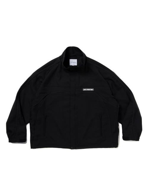 COOTIE PRODUCTIONS(クーティープロダクションズ)の「Polyester Twill Training Jacket(ジャージ・メンズ・ブラック・MEDIUM/LARGE)」の1枚目の写真