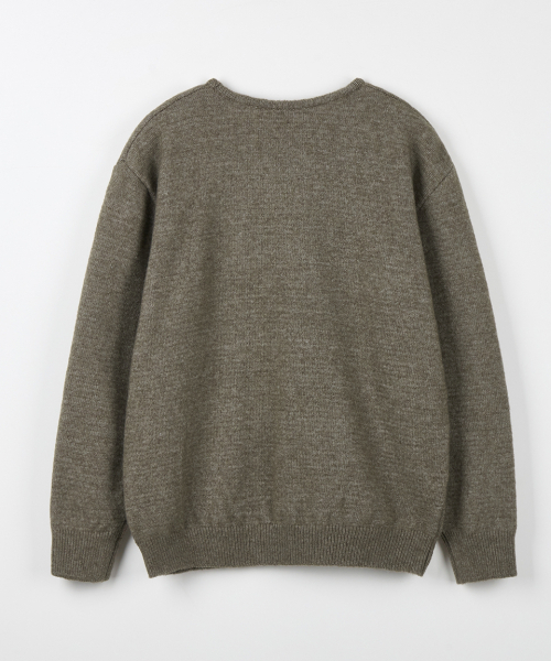 NODU（ノードユー）の「セージベーシックカーディガン[カーキ]（カーディガン/ボレロ・メンズ・その他・MEDIUM/LARGE）」の7枚目の写真