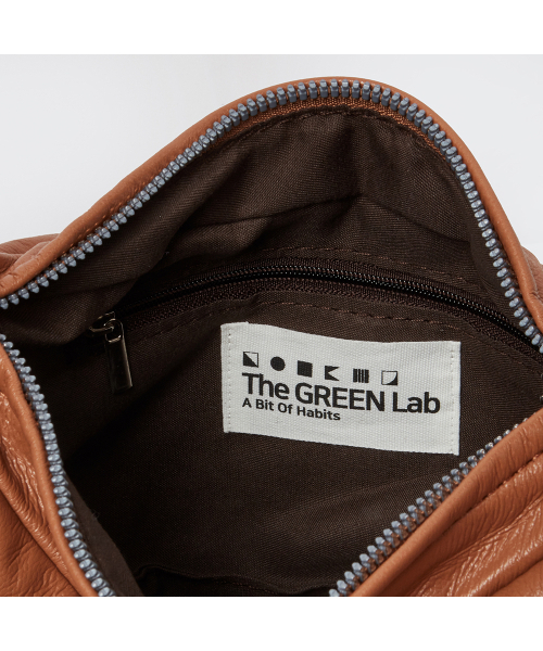 THE GREEN LAB（ザグリーンラボ）の「フェイクレザー ミニ クロスバッグ [キャメル]（メッセンジャーバッグ・レディース・その他・ONE SIZE）」の16枚目の写真