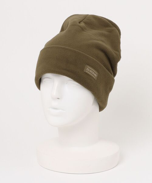 DAKINE（ダカイン）の「DAKINE JAX FLEECE BEANIE ビーニー 【25-26SNOWモデル】/ダカインスキースノーボードウェア(ニットキャップ・ビーニー)（ニットキャップ/ビーニー・メンズ・ブラック/ダークオリーブ・FREE）」の2枚目の写真