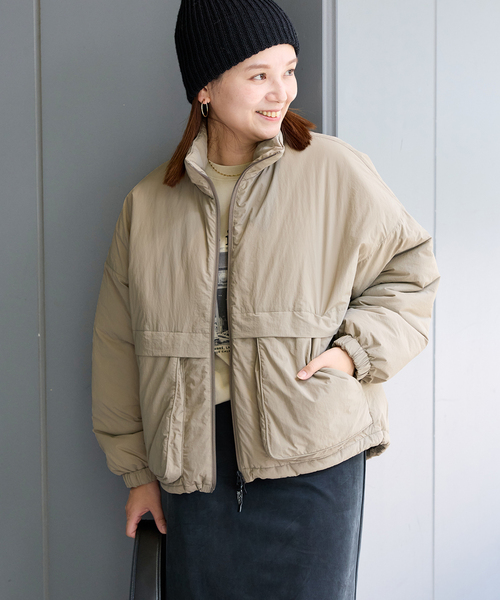 MANASTASH(マナスタッシュ)の「《追加》別注【MANASTASH】For JOURNAL STANDARD ベッチュウナカワタ(その他アウター・レディース・ブルー/ブラック/ベージュ・FREE)」の2枚目の写真