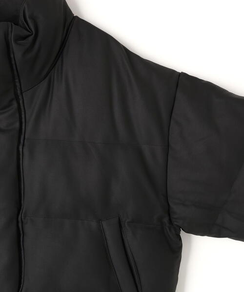 DANKE SCHON（ダンケシェーン）の「DankeSchon/ダンケシェーン/COATING SHORT BLOUSON（ブルゾン・レディース・ブラック・L/M/S）」の9枚目の写真