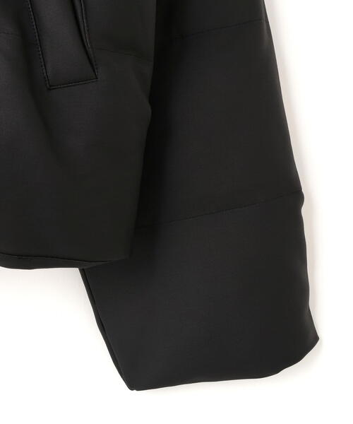 DANKE SCHON（ダンケシェーン）の「DankeSchon/ダンケシェーン/COATING SHORT BLOUSON（ブルゾン・レディース・ブラック・L/M/S）」の10枚目の写真