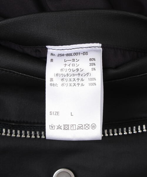 DANKE SCHON（ダンケシェーン）の「DankeSchon/ダンケシェーン/COATING SHORT BLOUSON（ブルゾン・レディース・ブラック・L/M/S）」の14枚目の写真
