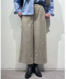 ガウチョパンツ」に該当するベージュ系のファッション通販 - ZOZOTOWN