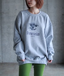 AKISHIKA design（アキシカデザイン）の「POMERANIAN sweat shirts（スウェット）」