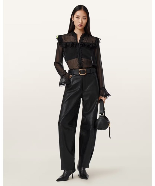 セール】CIARA SHEER LACE SHIRT | CIARA シアー レース シャツ 