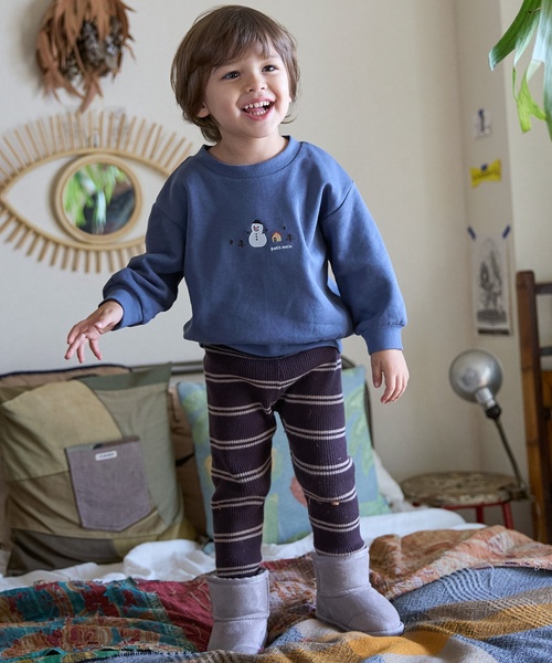 petit main（プティマイン）の「【プティプラ】BOYSトレーナー（スウェット・キッズ・ブルー系その他/ダークグレー/カラフル/レッド/グリーン/クリーム/トップグレー/ホワイト系その他/ベージュ/黄緑系・90cm/80ｃｍ/100cm/130cm/120cm/110cm）」の16枚目の写真