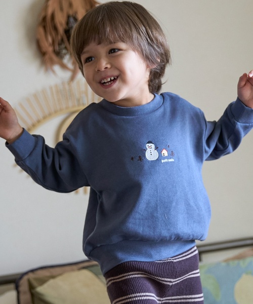 petit main（プティマイン）の「【プティプラ】BOYSトレーナー（スウェット・キッズ・ブルー系その他/ダークグレー/カラフル/レッド/グリーン/クリーム/トップグレー/ホワイト系その他/ベージュ/黄緑系・90cm/80ｃｍ/100cm/130cm/120cm/110cm）」の17枚目の写真