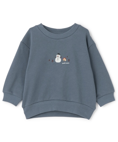 petit main（プティマイン）の「【プティプラ】BOYSトレーナー（スウェット・キッズ・ブルー系その他/ダークグレー/カラフル/レッド/グリーン/クリーム/トップグレー/ホワイト系その他/ベージュ/黄緑系・90cm/80ｃｍ/100cm/130cm/120cm/110cm）」の20枚目の写真