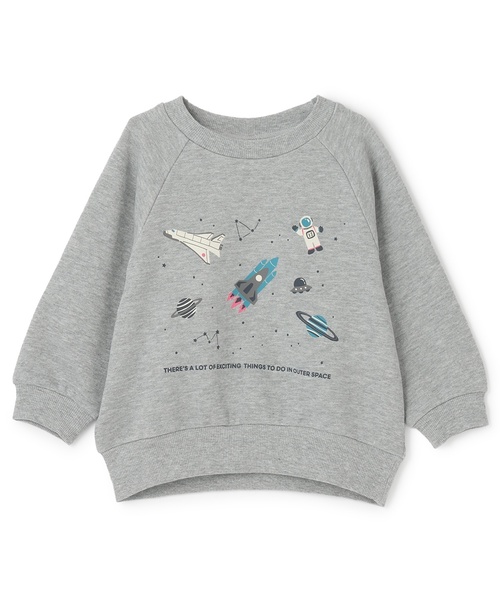 petit main（プティマイン）の「【プティプラ】BOYSトレーナー（スウェット・キッズ・ブルー系その他/ダークグレー/カラフル/レッド/グリーン/クリーム/トップグレー/ホワイト系その他/ベージュ/黄緑系・90cm/80ｃｍ/100cm/130cm/120cm/110cm）」の21枚目の写真