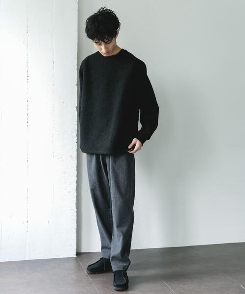 URBAN RESEARCH DOORS（アーバンリサーチドアーズ）の「ウール混ヘリンボーンイージートラウザー（その他パンツ・メンズ・ブラウン/ブラック・MEDIUM/LARGE）」の12枚目の写真