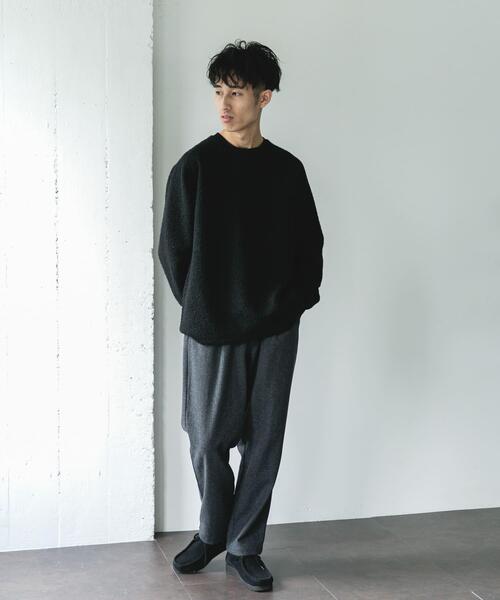 セール】ウール混ヘリンボーンイージートラウザー（その他パンツ