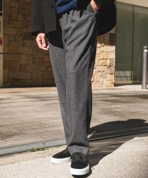 URBAN RESEARCH DOORS（アーバンリサーチドアーズ）の「ウール混ヘリンボーンイージートラウザー（その他パンツ・メンズ・ブラウン/ブラック・MEDIUM/LARGE）」の16枚目の写真