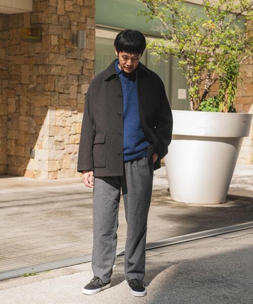 URBAN RESEARCH DOORS（アーバンリサーチドアーズ）の「ウール混ヘリンボーンイージートラウザー（その他パンツ・メンズ・ブラウン/ブラック・MEDIUM/LARGE）」の8枚目の写真