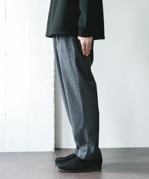 URBAN RESEARCH DOORS（アーバンリサーチドアーズ）の「ウール混ヘリンボーンイージートラウザー（その他パンツ・メンズ・ブラウン/ブラック・MEDIUM/LARGE）」の11枚目の写真