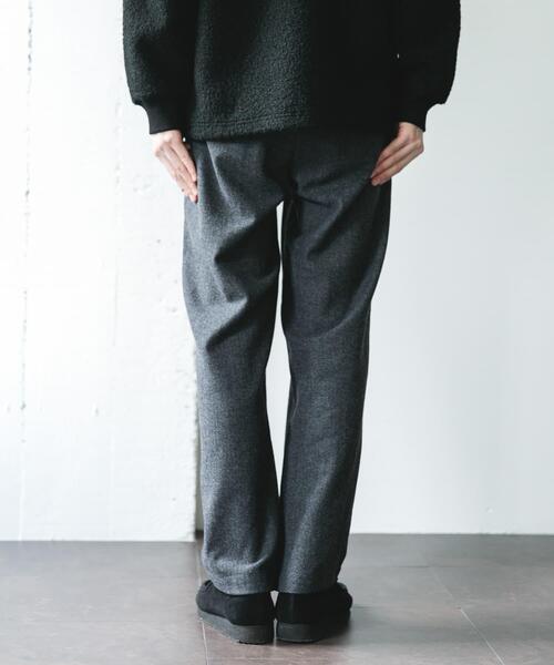 URBAN RESEARCH DOORS（アーバンリサーチドアーズ）の「ウール混ヘリンボーンイージートラウザー（その他パンツ・メンズ・ブラウン/ブラック・MEDIUM/LARGE）」の3枚目の写真