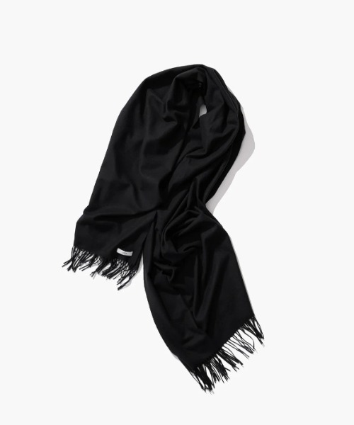 半額以下 美品 ATON BABY CASHMERE STOLE BLACK 黒 ATON（エイトン） セーター ニット BABY CASHMERE | CREWNECK SWEATER
