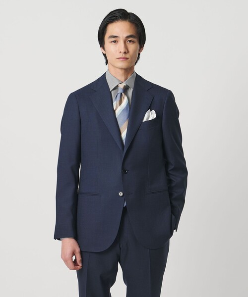 m*i様 UNITED ARROWS トーマスメイソン THOMAS MASON/トーマスメイソン ブラック ストライプ セミワイドカラー