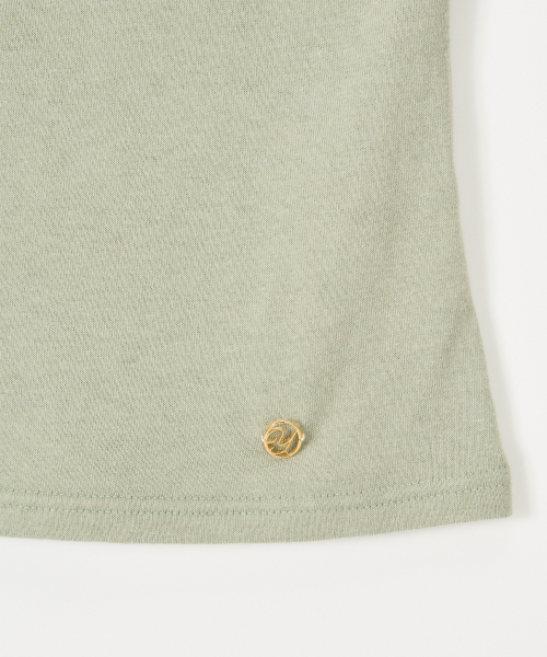 SALON DE YOHN(サロンドヨーン)の「Classic Mock neck Tee_ Green(Tシャツ/カットソー・レディース・その他・SMALL/MEDIUM)」の5枚目の写真