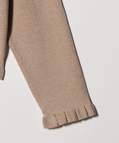 Steven Alan（スティーブンアラン）の「＜Steven Alan＞コットン カシミヤ フリル ニット（ニット/セーター・レディース・ベージュ/ネイビー・FREE）」の11枚目の写真