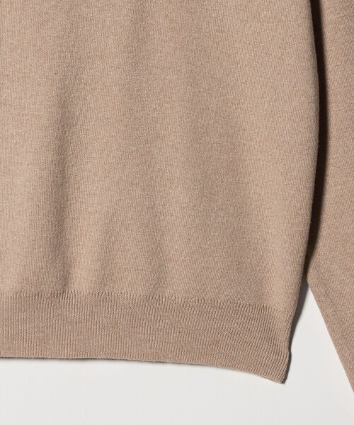 Steven Alan（スティーブンアラン）の「＜Steven Alan＞コットン カシミヤ フリル ニット（ニット/セーター・レディース・ベージュ/ネイビー・FREE）」の12枚目の写真