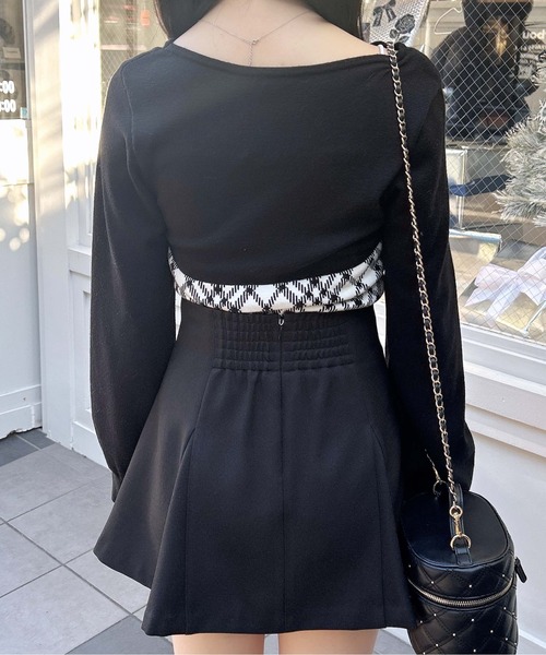 INGNI（イング）の「ハイウエストフレアミニスカパン（スカート・レディース・グレー/ブラック/その他11・FREE）」の20枚目の写真