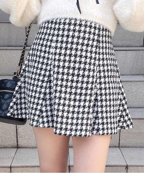 INGNI（イング）の「ハイウエストフレアミニスカパン（スカート・レディース・グレー/ブラック/その他11・FREE）」の10枚目の写真