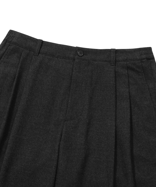 COVERNAT(カバーナット)の「ピーチドTRツーピンタックセミワイドフィットパンツチャコール(その他パンツ・レディース・その他・SMALL/MEDIUM/LARGE/X-LARGE)」の4枚目の写真