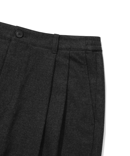 COVERNAT(カバーナット)の「ピーチドTRツーピンタックセミワイドフィットパンツチャコール(その他パンツ・レディース・その他・SMALL/MEDIUM/LARGE/X-LARGE)」の6枚目の写真
