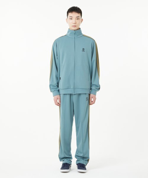 LMCの「SIDE STRIPED JERSEY TRACK TOP gray mint(ナイロンジャケット・レディース・その他・MEDIUM/SMALL/LARGE)」の2枚目の写真