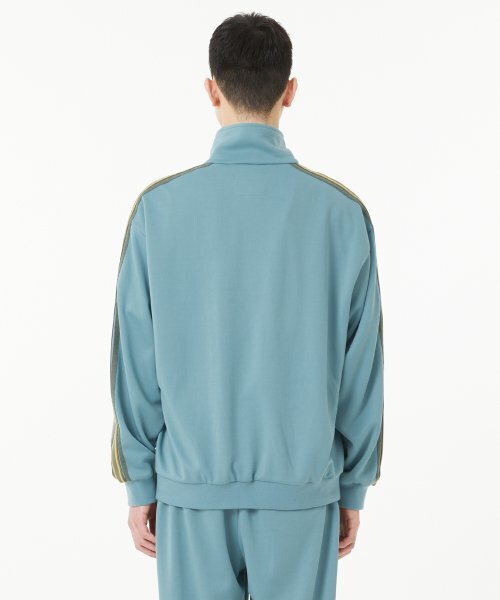 LMCの「SIDE STRIPED JERSEY TRACK TOP gray mint(ナイロンジャケット・レディース・その他・MEDIUM/SMALL/LARGE)」の5枚目の写真