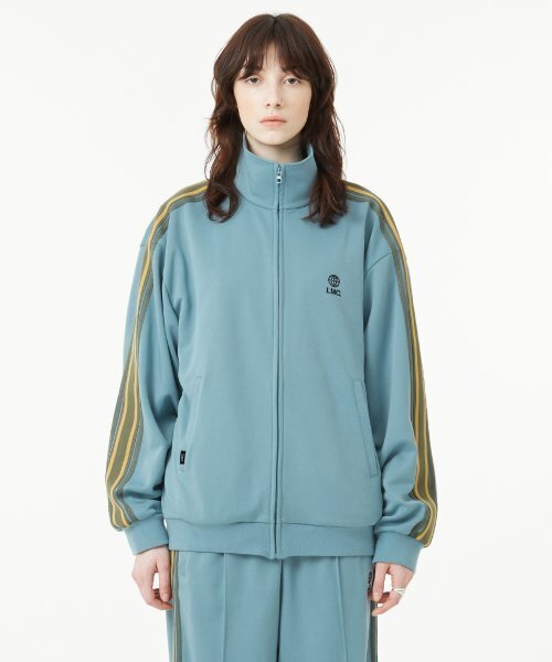 LMCの「SIDE STRIPED JERSEY TRACK TOP gray mint(ナイロンジャケット・レディース・その他・MEDIUM/SMALL/LARGE)」の7枚目の写真