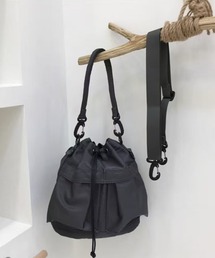 Anchor Smith（アンカー スミス）の「【NuNuNa】3WAY 巾着型 ショルダーバッグ/バックパック（ショルダーバッグ）」