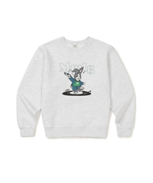 [Mmlg] LP MELGE SWEAT (ASH GREY)