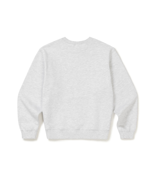 MMLG（エムエムエルジー）の「[Mmlg] LP MELGE SWEAT (ASH GREY)（スウェット・レディース・その他・LARGE/X-LARGE/SMALL/MEDIUM）」の2枚目の写真