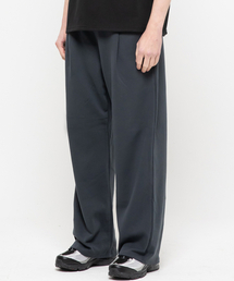 CHAMBROS（チャンブロス）の「ポイントロゴピンタックワイドスウェットパンツ[ダークグレー]（スウェットパンツ）」