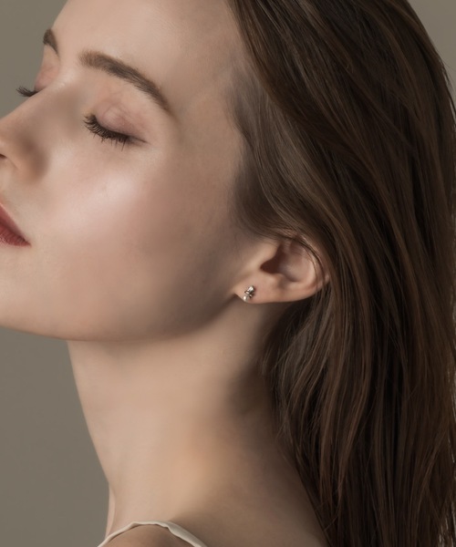 muku（ムク）の「PIERCE/LUMI TREE（ピアス（両耳用）・レディース・ゴールド/シルバー・FREE）」の3枚目の写真