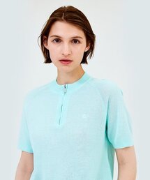 [23SS clove] Half Zip-up Knit (Mint)