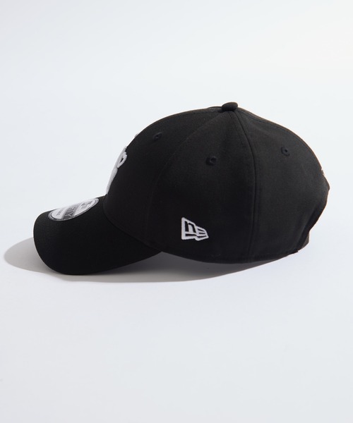 KISS×NEWERA ベースボールキャップ 黒 キス KISS キャップ CAP ロックバンド ベロマーク シンプルロゴ ロゴ