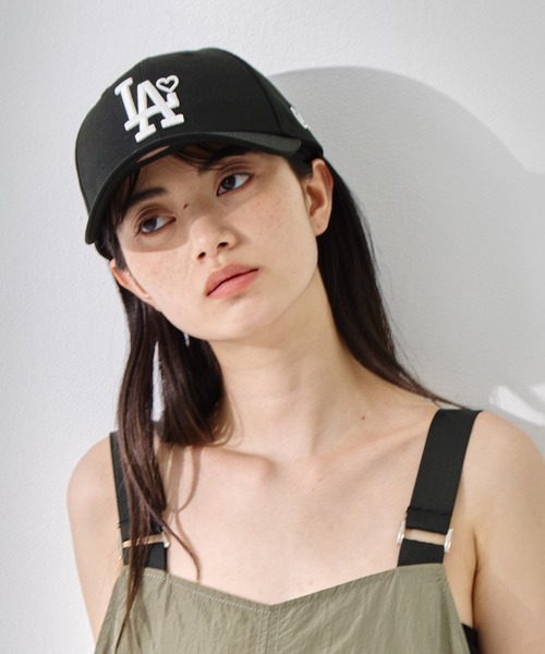 BASICKS（ベイシックス）の「【BASICKS/ベーシックス】Newera Dodgers Cap BLACK/ニューエラ ドジャースキャップ ブラック（キャップ・レディース・ブラック・FREE）」の14枚目の写真