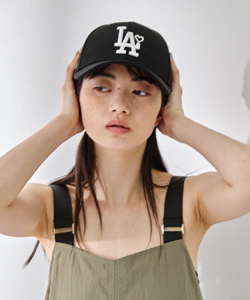 BASICKS/ベーシックス】Newera Dodgers Cap BLACK/ニューエラ