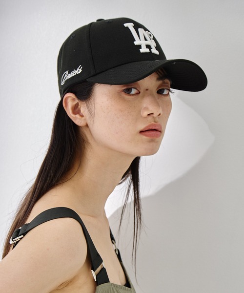BASICKS/ベーシックス】Newera Dodgers Cap BLACK/ニューエラ
