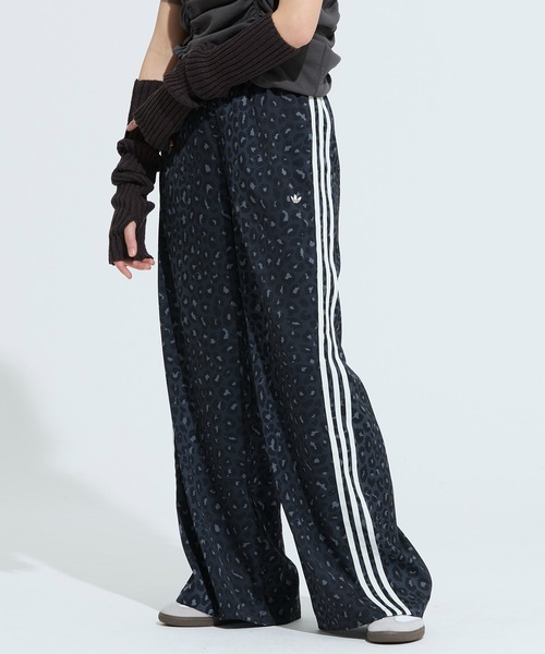 adidas Originalsワイドレッグ・サテン・パンツ / アディダス