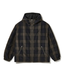LORES（ロアス）の「Shadow Plaid Jacket - Black（ナイロンジャケット）」