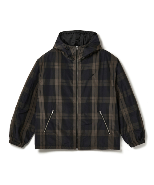 LORES(ロアス)の「Shadow Plaid Jacket - Black(ナイロンジャケット・レディース・その他・LARGE/MEDIUM/SMALL)」の1枚目の写真